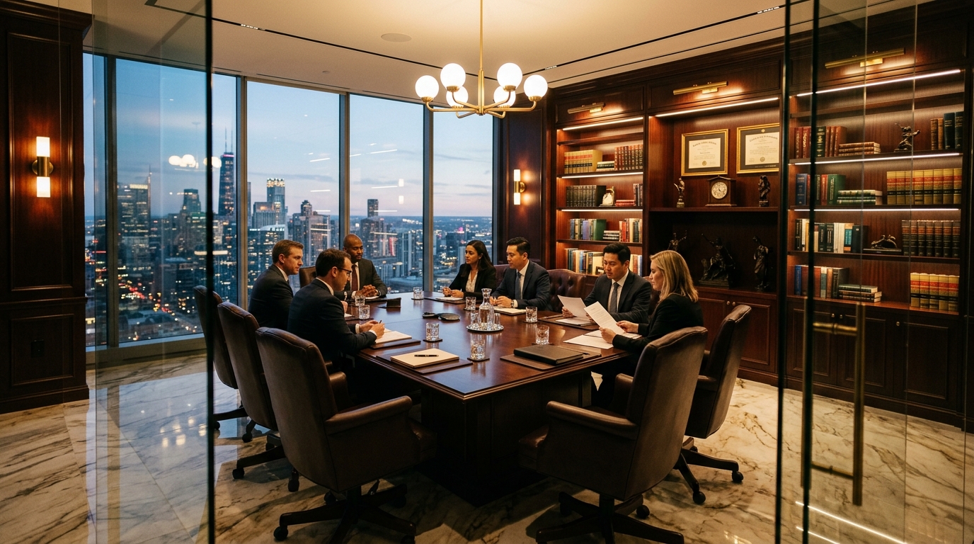 Ateh Law boardroom, Edmonton
